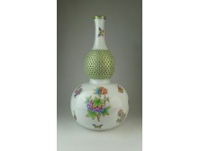 Viktória mintás Herendi porcelán váza 41 cm
