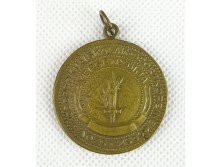 Antik irredenta sportérem bronzérem 37 mm
