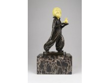 Preifs : Orientalista bronz szobor 26 cm