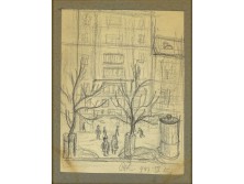 Magyar festő XX. század : Nagymező utca 1947