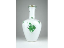 Zöld Apponyi Herendi porcelán váza 27 cm