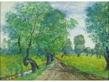XX. századi festő : Csatornaparti út