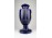 Régi kobaltkék Altwien porcelán urna váza