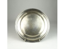 Antik ezüstözött bécsi Hermann tányér 21 cm