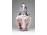 Régi virágdíszes japán porcelán urnaváza