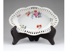 Schumann Bavaria porcelán virágmintás gyűrűtartó tálka