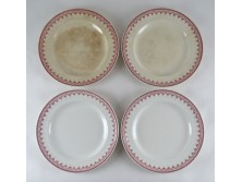 Antik Couldon angol fajansz tányér 4 darab