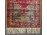 Antik kézi szövésű bordó kaukázusi szőnyeg 87 x 192 cm
