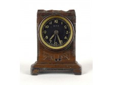 Antik kisméretű szecessziós svájci óra BREVET - AXA 9 cm