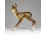 Metzler & Ortloff porcelán őz figura 12 cm