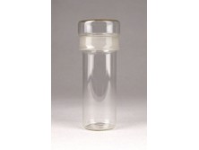 Régi fedeles gyógyszertári patika üveg üvegcse 8 cm
