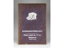 Antik Thein Lipót Continental irattartó mappa régi papírírószer