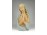 Régi festett kerámia Mária szobor 24.5 cm