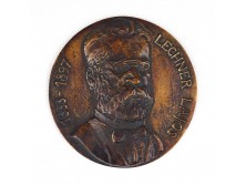 Dr. Bátyai Jenő helytörténész posztumus elismerés : Lechner Lajos bronzplakett
