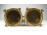 Aranyozott réz veretes kobaltkék SEVRES ALTWIEN jellegű urnaváza pár 45 cm