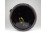 Jelzett fekete mázas vásárhelyi kerámia füles fazék 21 cm