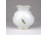 Hibátlan kézifestéssel díszített virágdíszes porcelán váza 7.5 cm