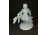 Herendi hófehér Ludas Matyi porcelán figura 20 cm