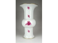 Viktória mintás Herendi porcelán váza 34.5 cm
