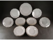 Régi Epiag porcelán tányér készlet étkészlet