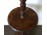 Antik dúsan faragott kézi esztergált állólámpa 1900 eleji darab  200 cm