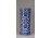 Jingdezhen jelzett kék fehér egyenes porcelán váza 28 cm