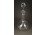 Régi maratott francia dugós italos üveg kínáló 32 cm