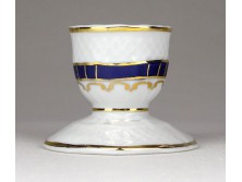 Hollóházi porcelán gyertyatartó