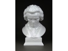 Régi Beethoven Herendi porcelán mellszobor 20.5 cm