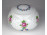 Régi virágdíszes Wallendorf porcelán bonbonier