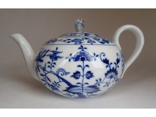 Meisseni teás kanna kék fehér 10.5 cm