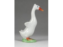 Régi Herendi porcelán kisméretű kacsa 7.5 cm