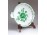 Zöld Apponyi mintás Herendi porcelán hamutál 1944