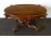 Antik póklábú nyitható asztal neobarokk asztal