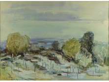 Dobos Lajos : "Téli Balaton" 1987