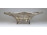 Antik 1803-ból való áttört gyönyörű kalapált 13 lattos ezüst kínáló tál 680 g