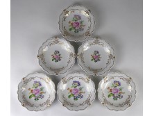 Régi Wallendorf porcelán tányér készlet 6 darab