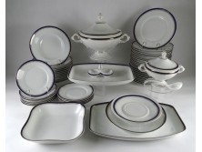 Régi kétfogásos Pirkenhammer porcelán étkészlet 57 darab