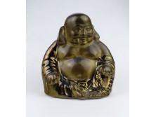 Régi nagyméretű nevető porcelán buddha szobor
