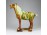 Régi kínai kerámia Tang ló szobor 20 cm