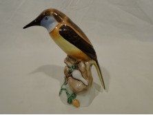 Herendi énekes madár kékbegy 17 cm