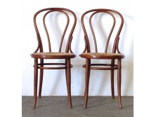 Antik duplán jelzett Bécsi Thonet szék pár Jakob & Josef Kohn