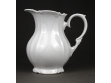 Régi hófehér porcelán tejszínes kiöntő 12 cm