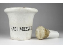 Antik porcelán I. világháborús hadi mozsár