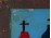 Antik erdélyi üveg ikon a kis Jézus és Páduai Szent Antal ábrázolás 46.5 x 36.5 cm