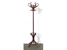 Régi hat karú Thonet álló fogas 194 cm