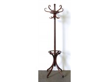 Régi hat karú Thonet álló fogas 195 cm