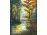 XX. századi festő : Őszi erdő patakkal