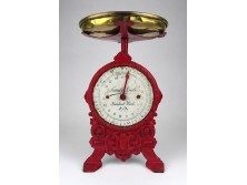 Antik bécsi egy tálcás Standard-Werk Wien konyhai mérleg 30 cm