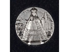 Patrona Hungariae - Magyarok Nagyasszonya jelzett ezüst érme